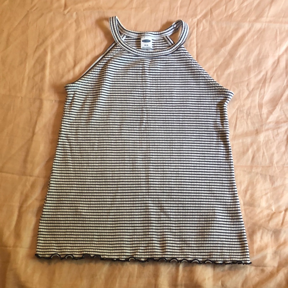 Old navy stripes halter top